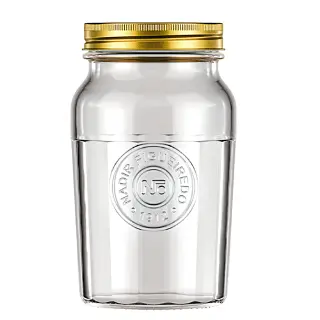 Frasco Vidrio Cristar Vintage 1 Lt