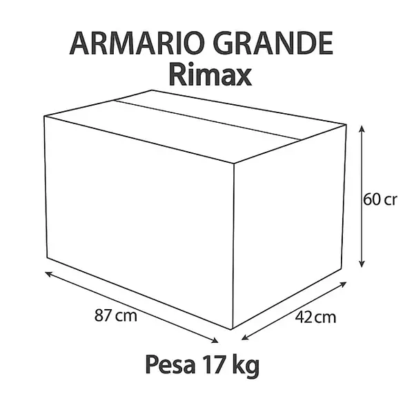 Combo Alcoba Rattan (Armario Ropa + Armario Cajonero)