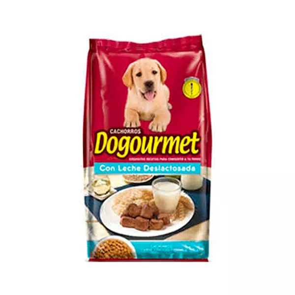 Alimento para Perros Dogourmet Cachorros Carne Cereal y Leche Deslactosada