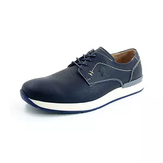 Zapatos Deportivo Azul Suela Hueso
