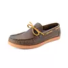 Zapatos de Cuero Mocacine Fulton Miel Suela Ladrillo