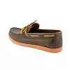Zapatos de Cuero Mocacine Fulton Miel Suela Ladrillo