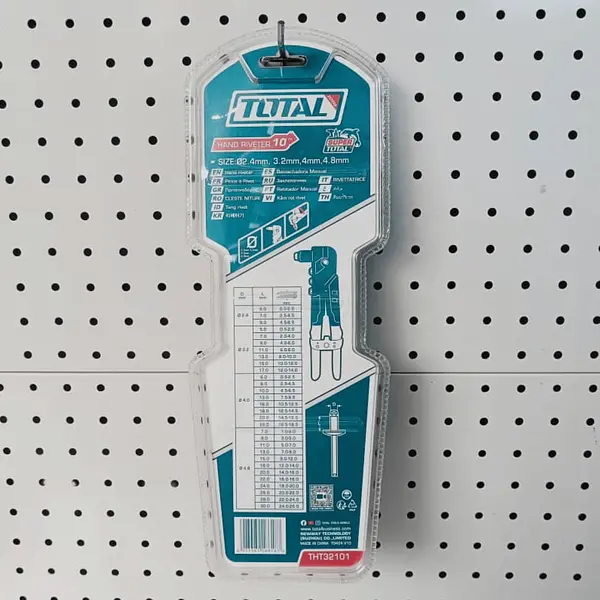 Remachadora 10" Nueva Total