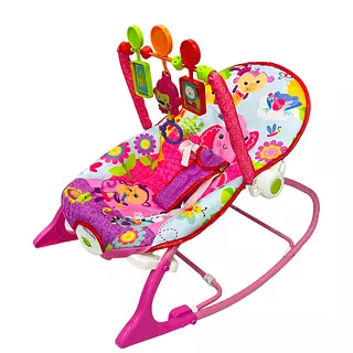 Silla Mecedora Vibradora Fucsia