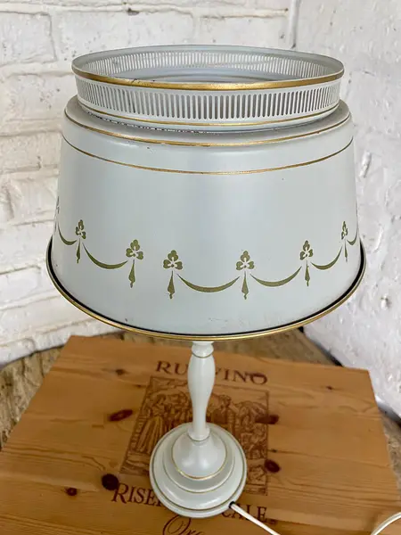 Lámpara Toleware - U.S.A. 1950