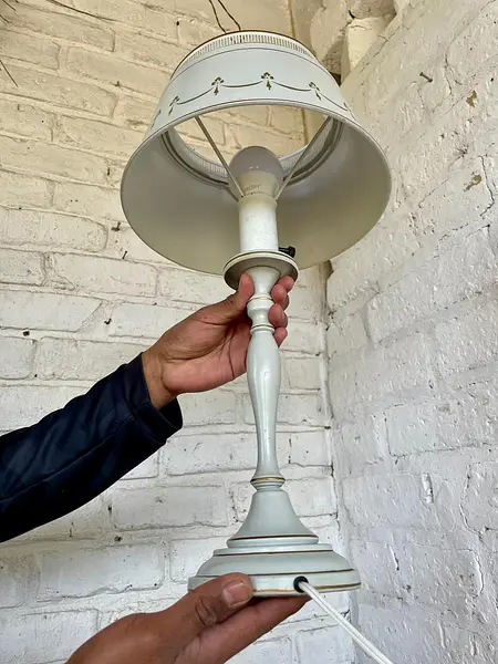 Lámpara Toleware - U.S.A. 1950