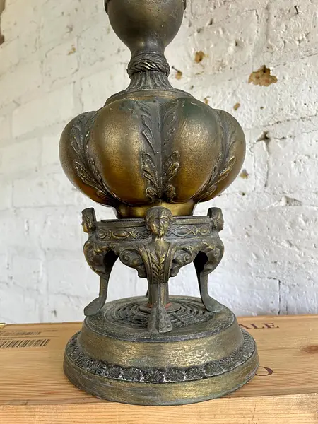 Lámpara De Mesa Caperuza Arabescos