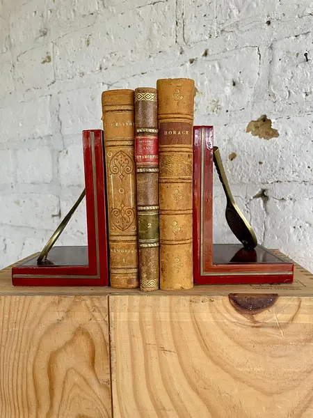 Tranca Libros Con Raquetas - U.S.A. 1980