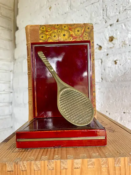 Tranca Libros Con Raquetas - U.S.A. 1980