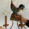 Lámpara 2 Luces Con Diseño De Gallo