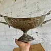 Copón Metálico Con Uvas Alto Relieve