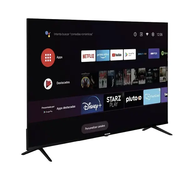 Televisor 55" 4khdr Smart Con Android