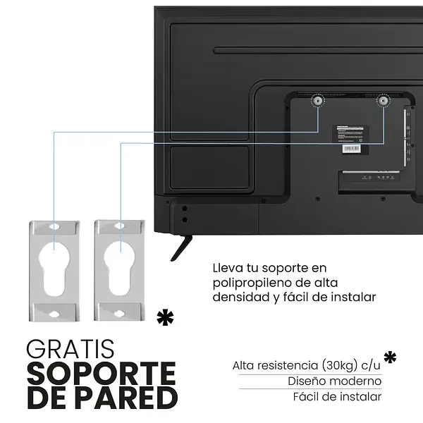 Televisor 55" 4khdr Smart Con Android