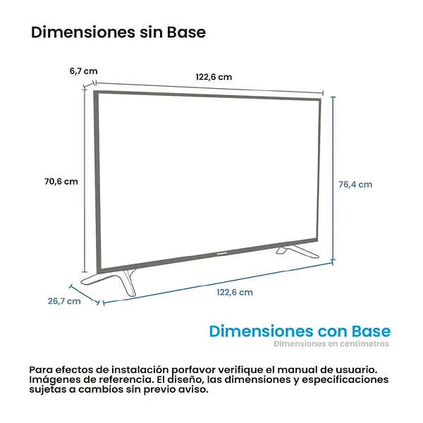 Televisor 55" 4khdr Smart Con Android