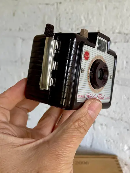 Cámara Kodak Brownie Holiday Flash - U.S.A 1950