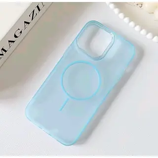 Case Magsafe Mate Azul Iphone 12