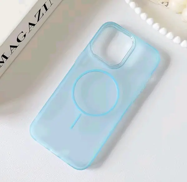 Case Magsafe Mate Azul Iphone 12