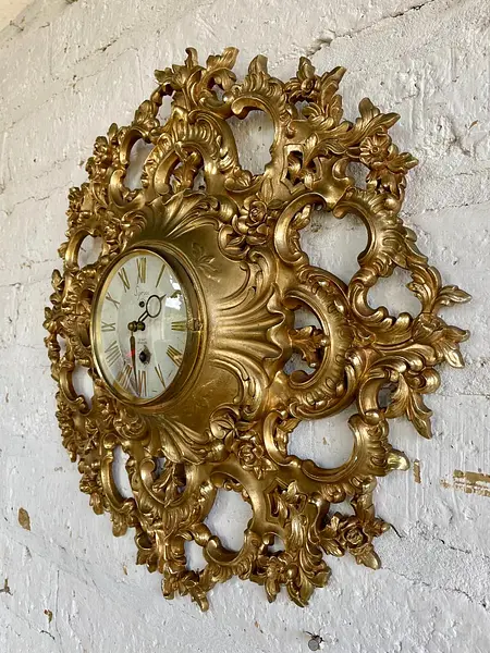 Reloj Syroco De Pared Cuerda 8 Dias - U.S.A. 1960