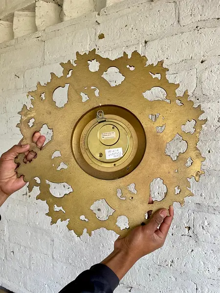 Reloj Syroco De Pared Cuerda 8 Dias - U.S.A. 1960