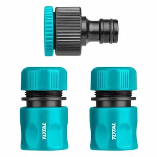 Juego De Conectores Rápido 1/2 Para Manguera 3 Pzs Total