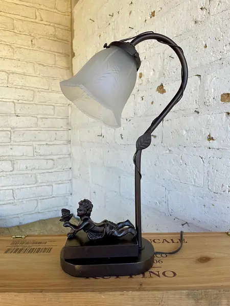 Lámpara Angelito Y Campanilla - 1990