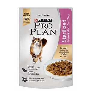 PROPLAN POUCH GATO ESTERILIZADO POLLO 