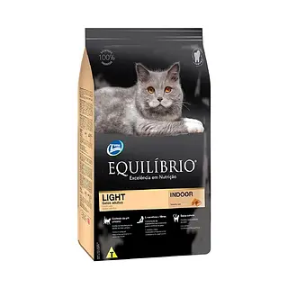EQUIlÍBRIO GATO ADULTO LIGHT 1.5KG