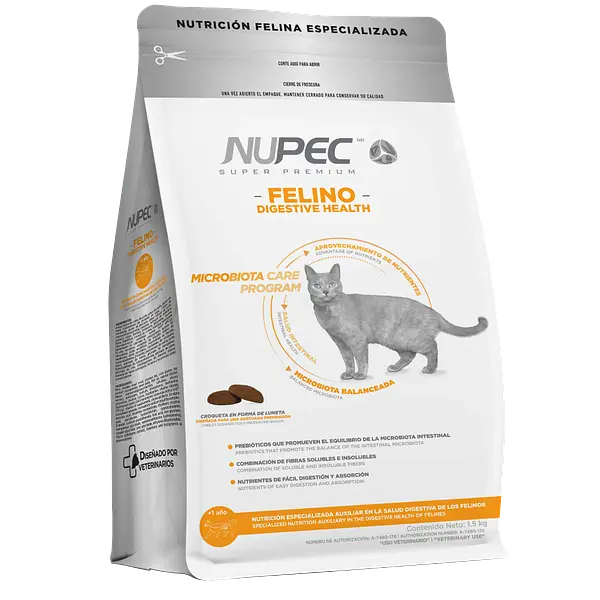NUPEC FELINO DIGESTION HEALTH 1.5KG