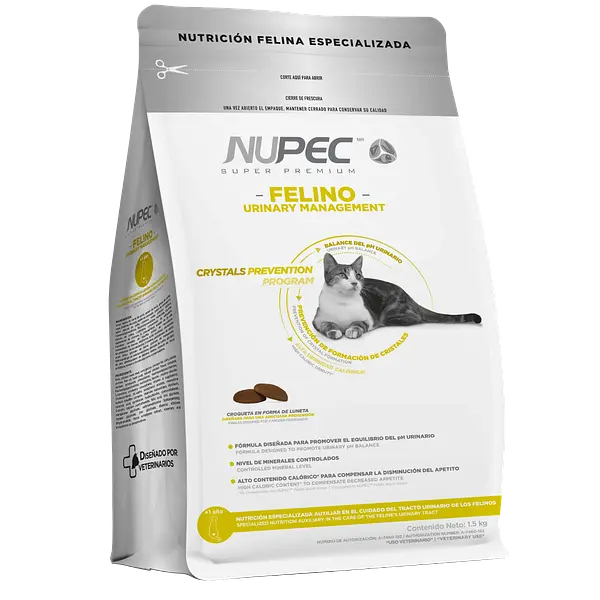 NUPEC FELINO URINARY MANAGEMENT 1.5KG