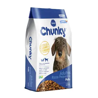 CHUNKY ADULTO RAZAS PEQUEÑAS 1.5 KG