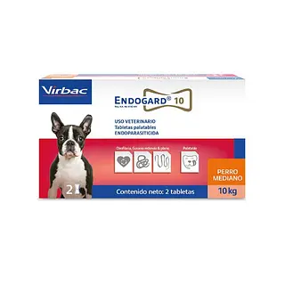ENDOGARD 10 X 2 TABLETAS