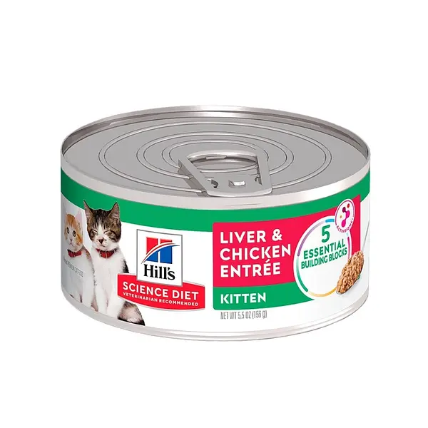 HILLS LATA GATO KITTEN CHICKEN 