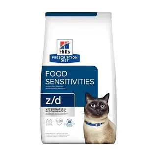 HILLS PD FOOD SENSITIVITIES Z/D GATO 2KG