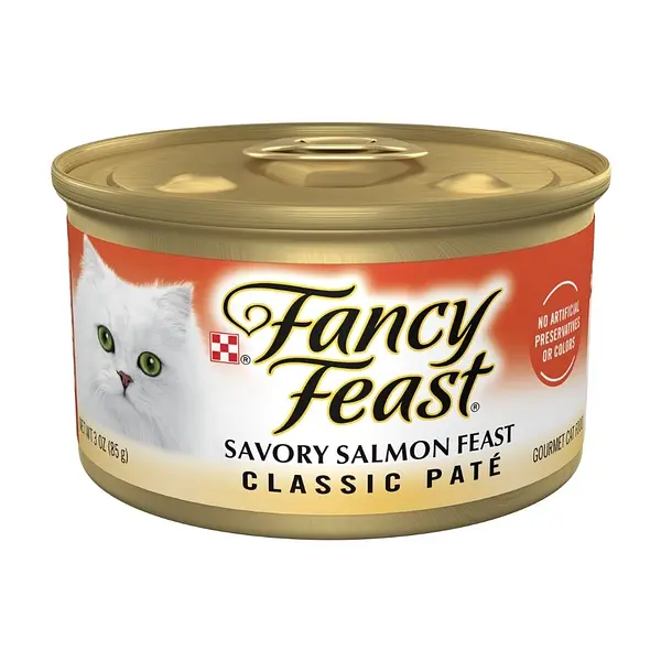 FANCY FEAST SALMON ATUN X 4 UND 