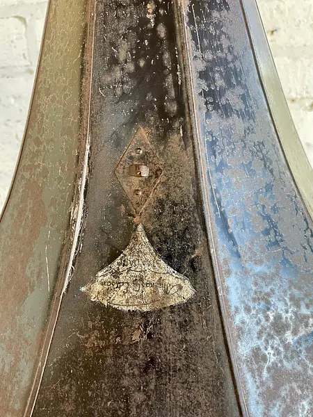 Lámpara Corneta Fonógrafo Original - U.S.A. 1905