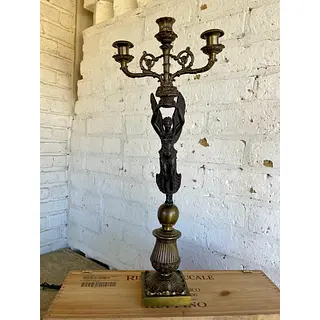 Candelabro Estilo Imperio - Francia 1890
