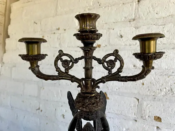 Candelabro Estilo Imperio - Francia 1890