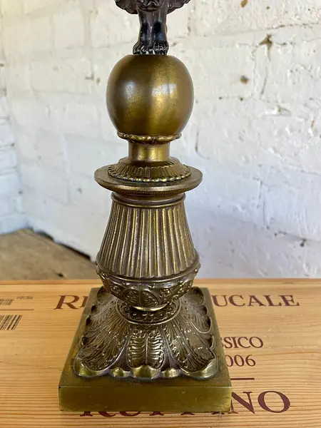 Candelabro Estilo Imperio - Francia 1890