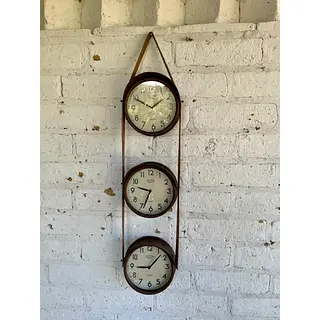 Relojes Retro De Aeropuerto N Y, London, Paris