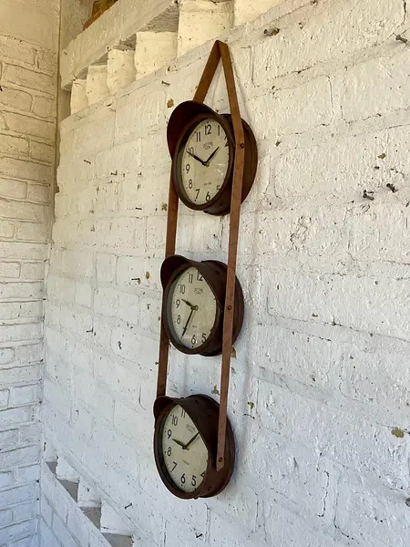 Relojes Retro De Aeropuerto N Y, London, Paris