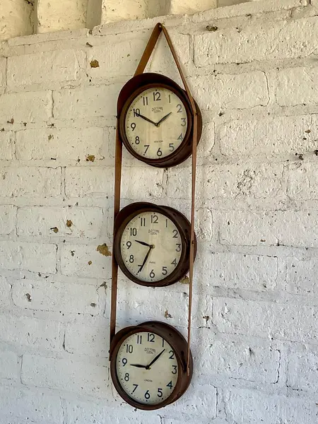 Relojes Retro De Aeropuerto N Y, London, Paris