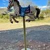 Caballo Carrusel Sobre Pedestal - 1960