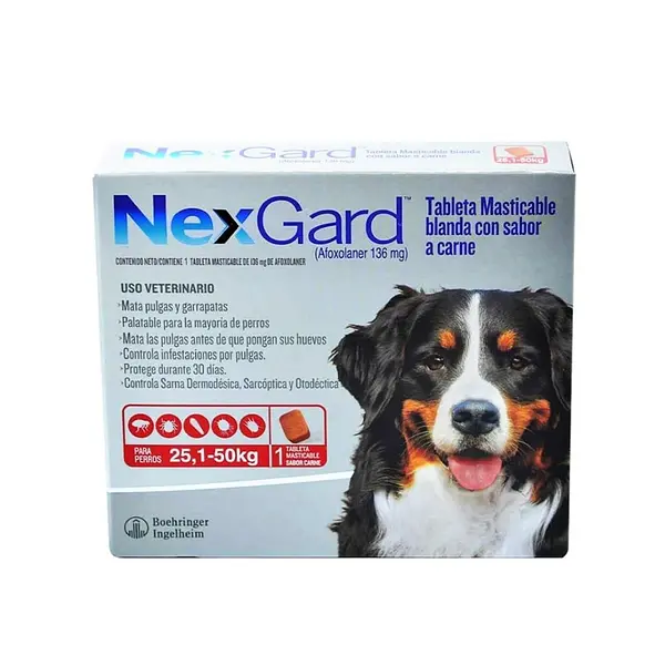 NEXGARD XL 25-50 KG CJ X TAB           