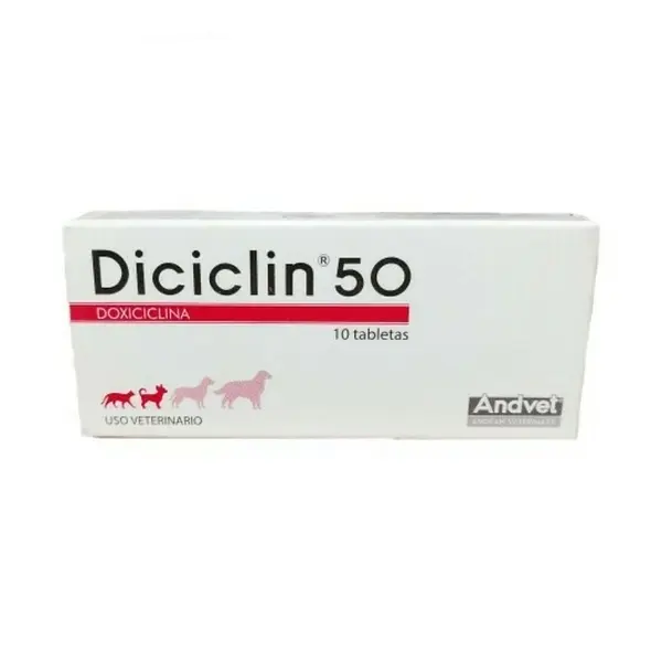 DICICLIN 50X TAB