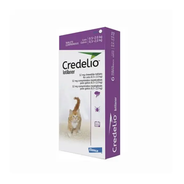 Credelio Gato 12mg (0.5-2.0kg) Morada