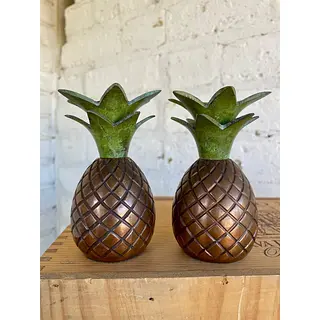 Candelabros En Forma De Piña - India 1993