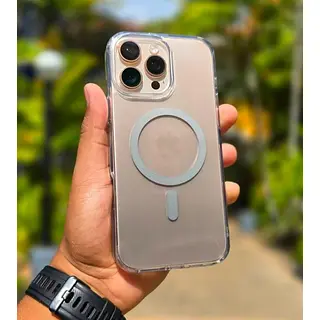 Case Transparente Degrade Gris Magsafe Iphone 14pro+