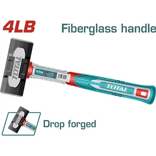 Porra 4lb Hierro Mango Fibra Vidrio Total