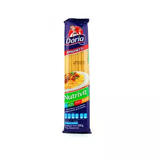 Pastas Alimenticias Doria Spaghetti 250 Gr