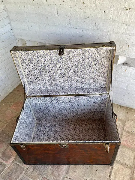 Baúl De Madera Himmelheber - Alemania 1950